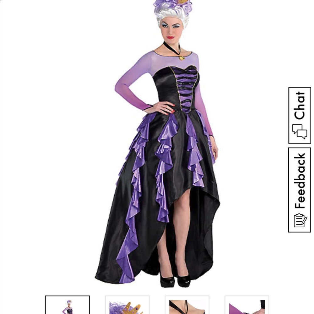 Disney villains Ursula costume NEW